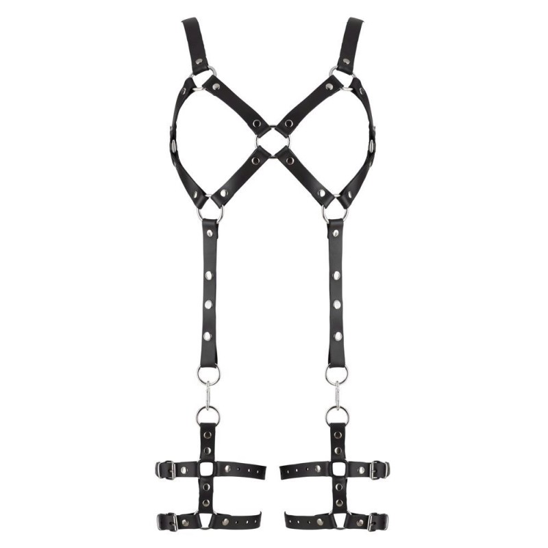 Leder harness S/M